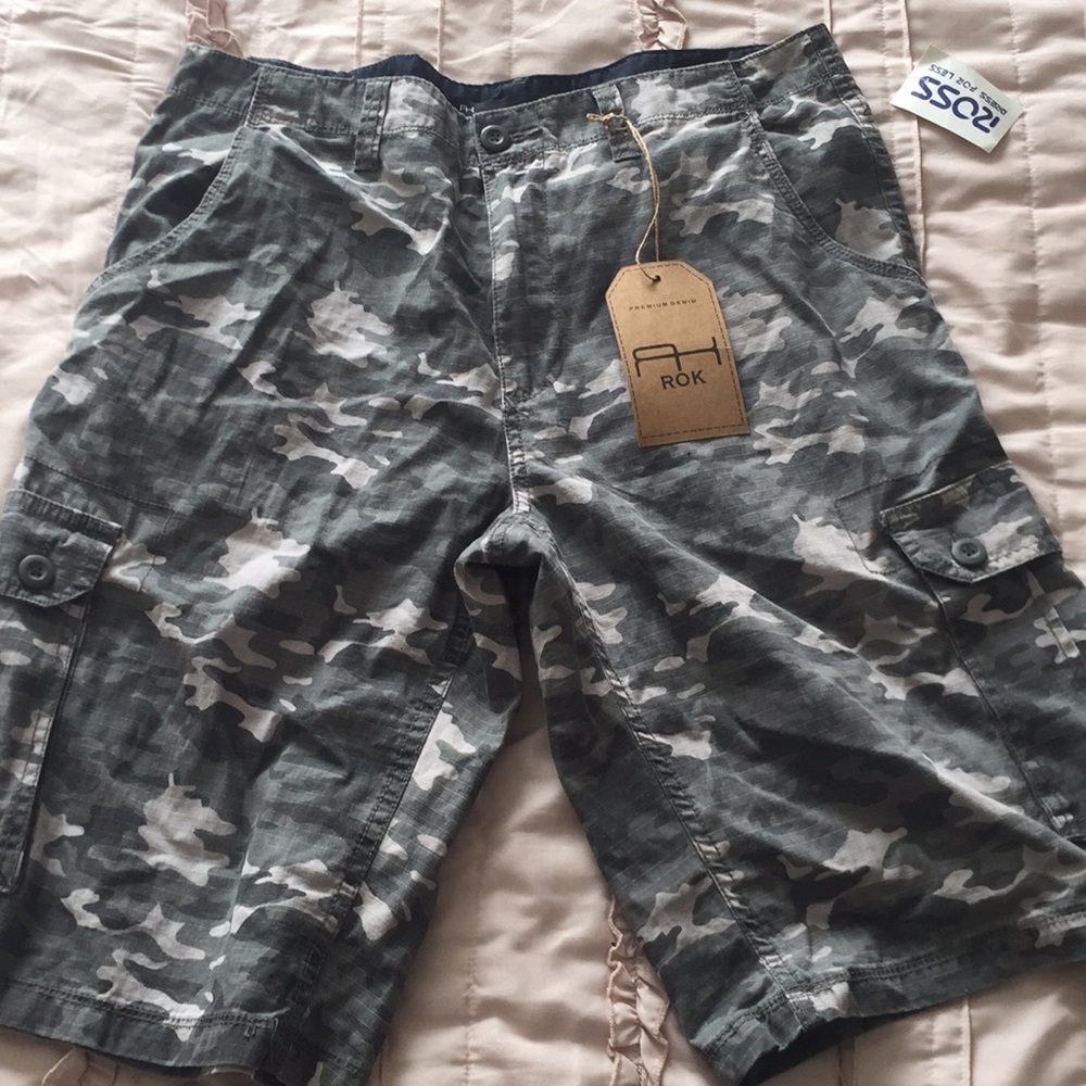 Boys Camo Shorts
